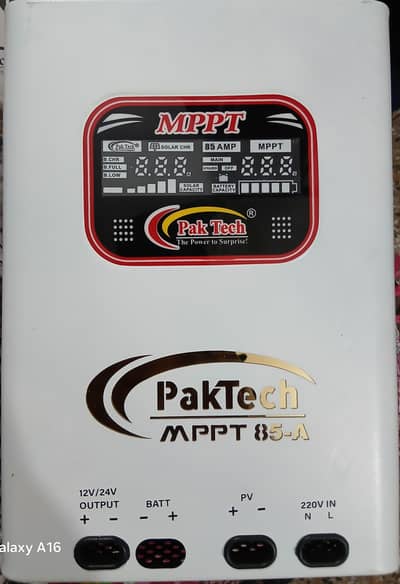 paktech hybrid mppt solar charge controller with large display