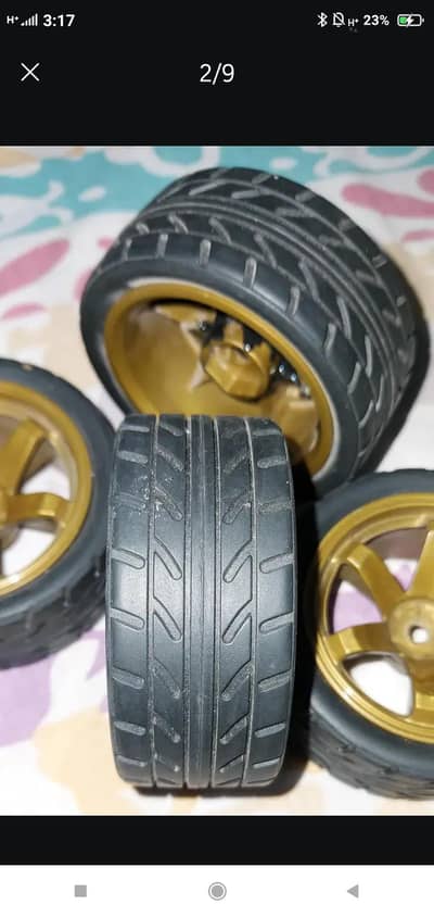 Hobby grade rc car tyres