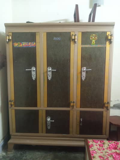 Iron Wardrobe 10/10 condition 22 inches depth