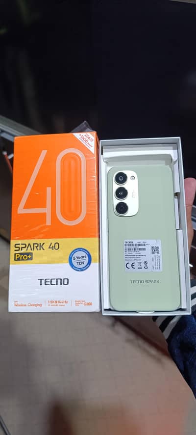 Tecno Spark 40 Pro+ Box Pack Urgent Sale