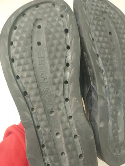 Indure 45 number men's Black chappal Brand quality