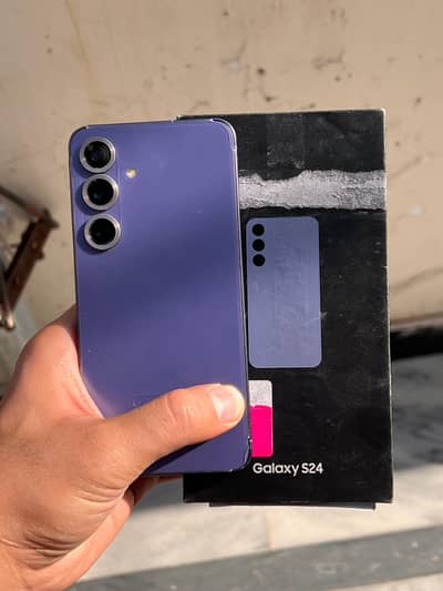 Samsung S24 With Box Waterpack 10/10 Exchange Possible