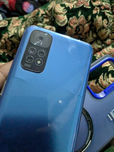 redme note 11 6/128 with box charger totally original