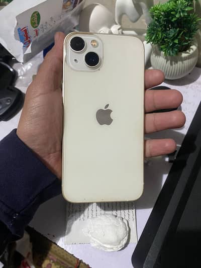 Iphone 13 Non PTA Jv Waterpack In Best Condition White 128 GB