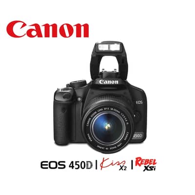 Canon DSLR 450d Kiss x2