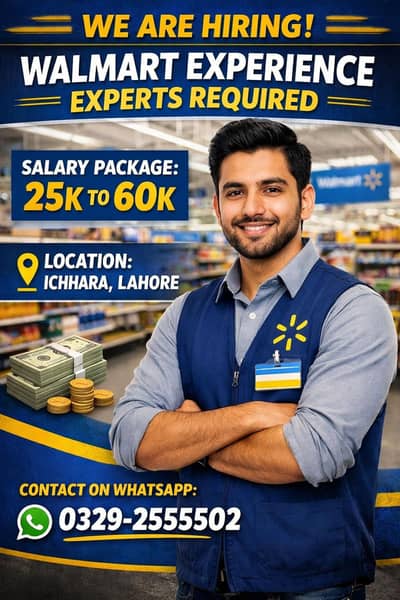 Hiring Walmart Experts