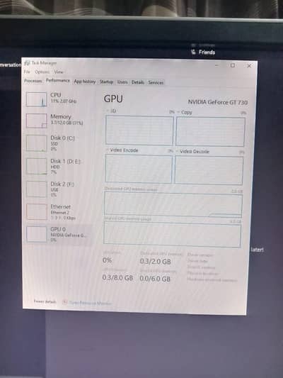 i5, 2nd gen |12gb ram| 128gb ssd|500gb hard disk| gt 730 gpu