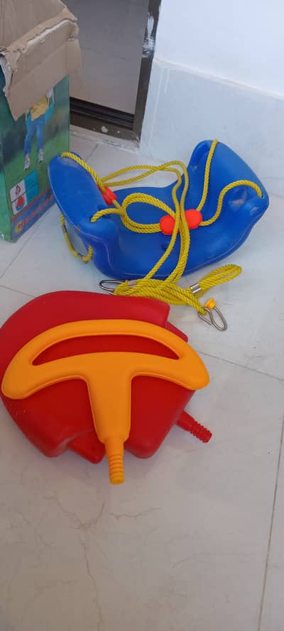 Almost new 2-3 times used swing and baby tent large size for sale