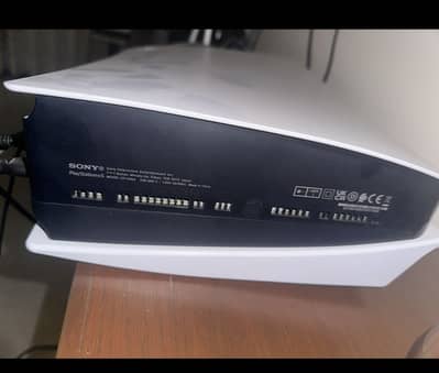 PS5 Disc Version Used, Good Condition” with two controllers