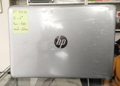 HP 840 G3  i5,6th generation ram 8gb, hard 256 gb
