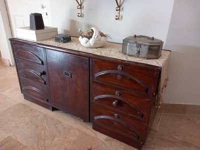 console/ dressing table with mirror