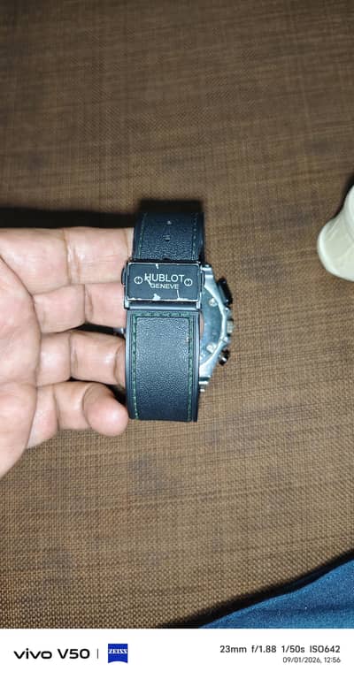 48 mm dice size Hublot watch good condition