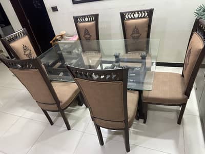 6 seater dining table for sale