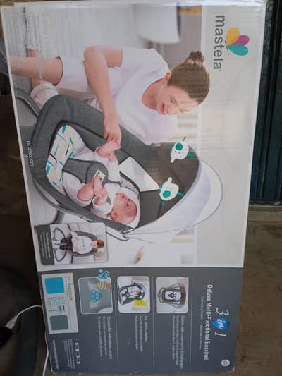 Almost New Baby Swing & Bouncer with Music – Excellent Condition