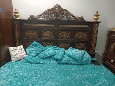 selling bed room set chiniot furniture