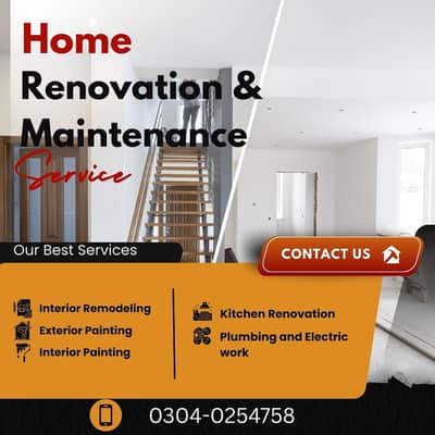 Home Renovation and Maintenance service