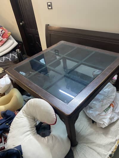 Wood Side table and centre table