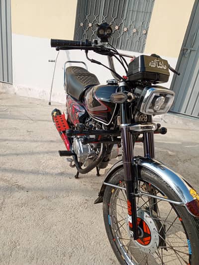 HONDA 125 , 2019 MODEL  , FRESH FULL DECORATIONS HEAVY BIKE