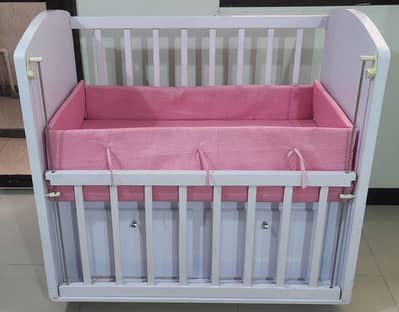 Wooden (shesham) baby cott