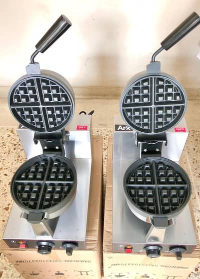 Single Double Belgian Waffle UFO Sealed Burger Pancake maker Machines