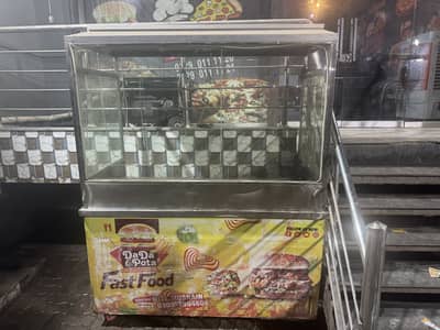 Shawarma counter