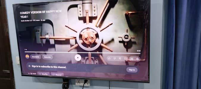 Haier 55 inch LED Tv  Model  55K66