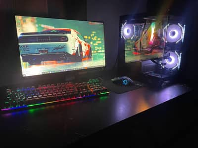AMD Gaming PC with Moniter