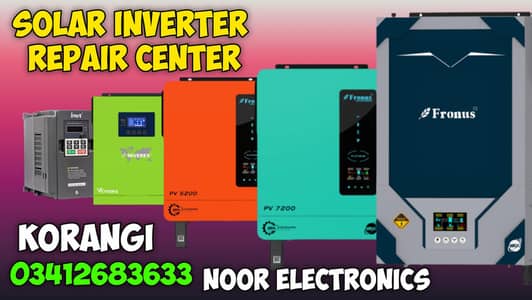 We Repair Fronus, Inverex, all brands of Solar inverter
