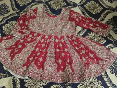 Stunning Bridal Lehenga with Kurti