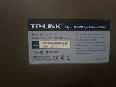tp link 24 port network switch for sell in good condition