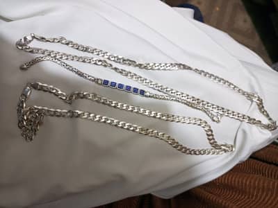 Miabella  ITALY 2 CHAIN one Braslet ORIGINAL