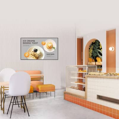 QMC Samsung Commercial Display. Ideal for Shops & Offices