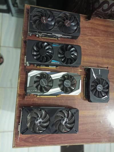RX 580 8gb Gtx 1050Ti RTX 2080super graphic cards available