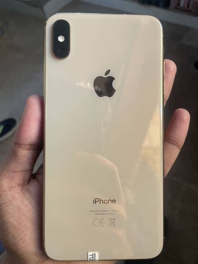 iPhone Xsmax 256gb Gold colour / with box