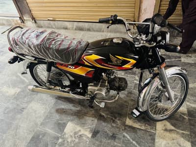 Honda CD-70 2026 Zero meter Bike 03029859261