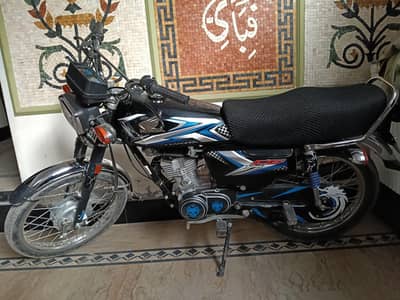 want a CG 125 brand new look registered all punjab