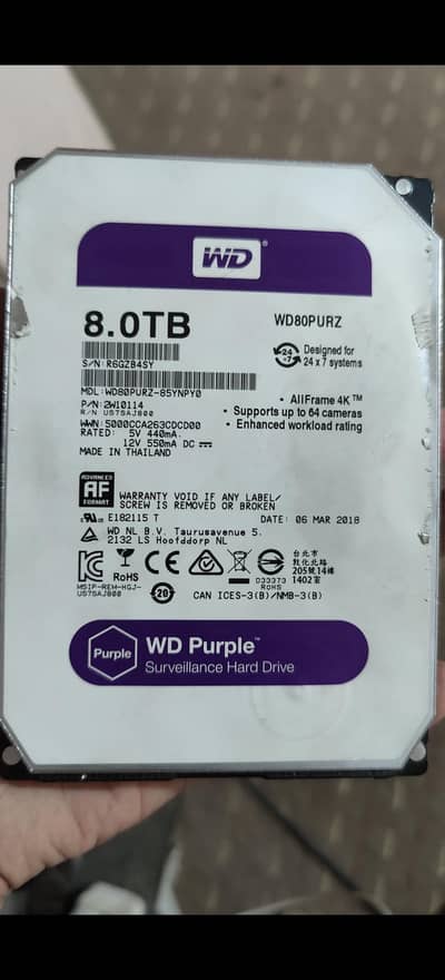 Wd 8Tb Hard Drive