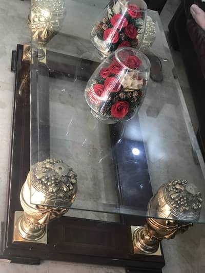 1 Center table +2 square side tables