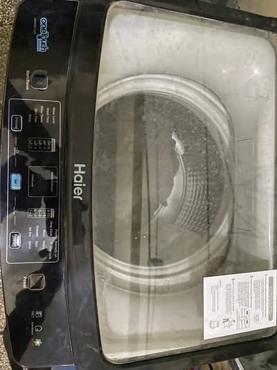 Haier 8.5 KG Fully Automatic Washing Machine With Box – Good Condition