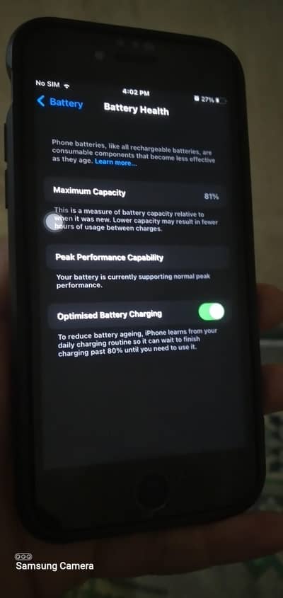 iphone 7 32 gb in original condition 9.5/10 original panel and battery