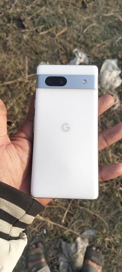 Google pixel 7 a official PTA approve dual  sim on box no box