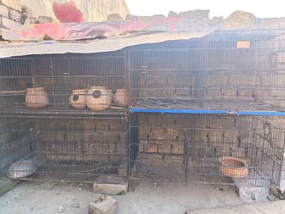 2 cages for sale