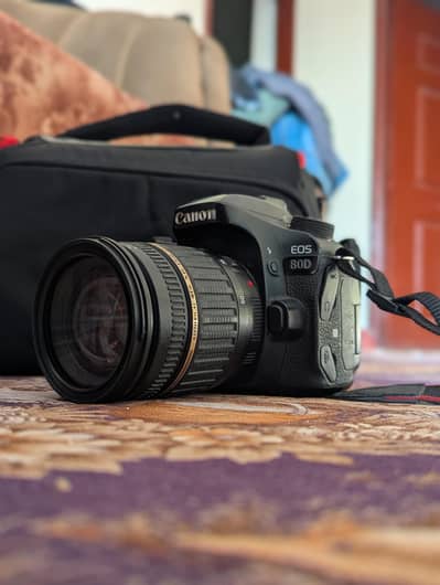 canon 80d with Tamron 17 50 2.8 lens available for sale
