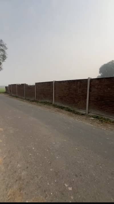 5 Acres Agricultural Land With Boundary Wall for Sale, Moza Keerka, Bedian Road, Lahore