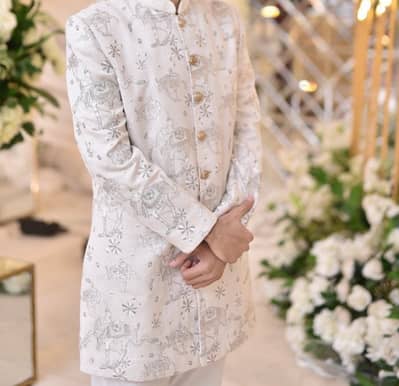 MNR mohsin naveed ranjha sherwani men