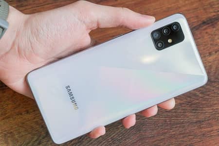 Galaxy A51 (6/128)  GB White (Exchange Possible)