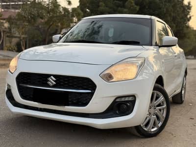URGENT SALE SUZUKI SWIFT GL CVT AUTO MODEL 2022 REGISTERED 2022 76k m