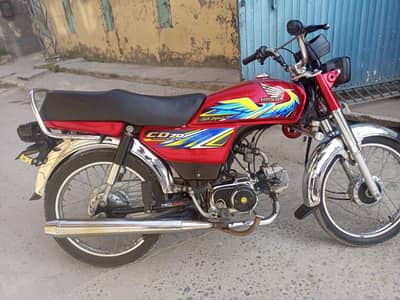 Honda70- 21 model