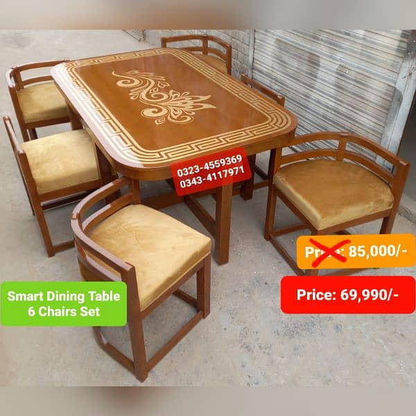 Dining table / Smart dining table / round table dining set / table 4