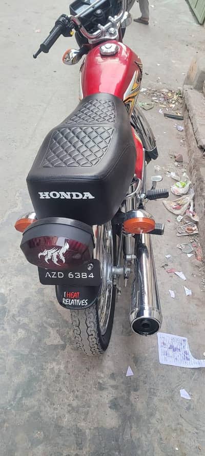 honda 125 red colour 2025 model